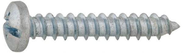 Value Collection - #10 Pan Head Phillips Sheet Metal Screw - Steel, 3/4" Length Under Head, Grade 2 - USA Tool & Supply