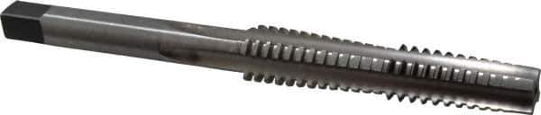 Made in USA - 5/8-8, Left Hand Thread, 3-3/16" Thread Length, Acme Thread Tap - 4 Flutes, Spiral Flute, 6-1/4" Overall Length, 2G Class of Fit, Plug Chamfer - USA Tool & Supply
