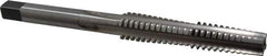 Made in USA - 5/8-8, Left Hand Thread, 3-3/16" Thread Length, Acme Thread Tap - 4 Flutes, Spiral Flute, 6-1/4" Overall Length, 2G Class of Fit, Plug Chamfer - USA Tool & Supply