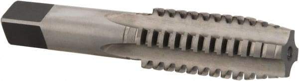 Made in USA - 1-5, Left Hand Thread, 2-1/2" Thread Length, Acme Thread Tap - 4 Flutes, Spiral Flute, 5-1/8" Overall Length, 2G Class of Fit, Plug Chamfer - USA Tool & Supply