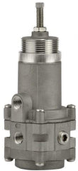ARO/Ingersoll-Rand - 1/4 NPT Port, 20 CFM, Stainless Steel Diaphragm Operated Regulator - 0 to 30 psi Range, 250 Max psi Supply Pressure, 1/4" Gauge Port Thread, 2-1/2" Wide x 6.89" High - USA Tool & Supply
