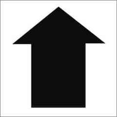 NMC - Arrow Stencil - 0.06 Inch Thick, Polyethylene - USA Tool & Supply