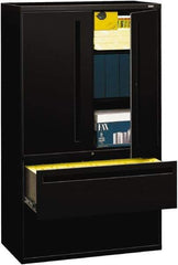 Hon - File & Cabinet Combinations Type: File/Cabinet Combo Color: Black - USA Tool & Supply