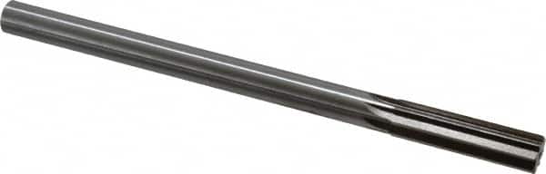 Interstate - 0.613" High Speed Steel 6 Flute Chucking Reamer - USA Tool & Supply