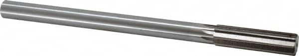 Interstate - 0.641" High Speed Steel 6 Flute Chucking Reamer - USA Tool & Supply