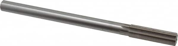 Interstate - 0.643" High Speed Steel 6 Flute Chucking Reamer - USA Tool & Supply