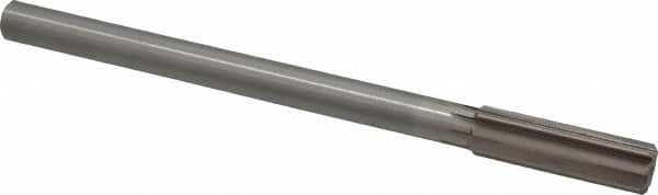 Interstate - 0.677" High Speed Steel 6 Flute Chucking Reamer - USA Tool & Supply
