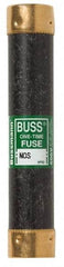 Cooper Bussmann - 600 VAC, 4 Amp, Fast-Acting General Purpose Fuse - Fuse Holder Mount, 127mm OAL, 50 at AC/DC kA Rating, 13/16" Diam - USA Tool & Supply