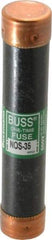 Cooper Bussmann - 600 VAC, 35 Amp, Fast-Acting General Purpose Fuse - Fuse Holder Mount, 5-1/2" OAL, 50 at AC/DC kA Rating, 1-1/16" Diam - USA Tool & Supply