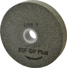 Standard Abrasives - 6" Diam, 1" Face Width, 1" Center Hole, Fine Grade, Silicon Carbide Deburring Wheel - Convolute, Hard Density 8 Grade, 6,000 RPM - USA Tool & Supply