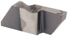 Kennametal - 4189NGD K Grade KC5010, 4.8mm Cutting Width Carbide Grooving Insert - 9.53mm Max Depth of Cut, Right Hand, 0.57mm Corner Radius, TiAlN Finish - USA Tool & Supply
