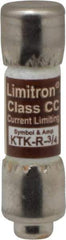 Cooper Bussmann - 600 VAC, 0.75 Amp, Fast-Acting General Purpose Fuse - Fuse Holder Mount, 1-1/2" OAL, 200 at AC (RMS) kA Rating, 13/32" Diam - USA Tool & Supply