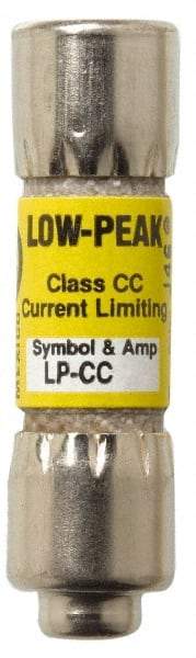 Cooper Bussmann - 150 VDC, 600 VAC, 0.8 Amp, Time Delay General Purpose Fuse - Fuse Holder Mount, 1-1/2" OAL, 20 at DC, 200 at AC (RMS) kA Rating, 13/32" Diam - USA Tool & Supply