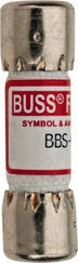 Cooper Bussmann - 600 VAC, 0.4 Amp, Fast-Acting General Purpose Fuse - Fuse Holder Mount, 1-3/8" OAL, 10 at AC kA Rating, 13/32" Diam - USA Tool & Supply