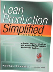 Made in USA - Lean Production Simplified: A Plain Language Guide to the World's Most Powerful Production System Publication, 1st Edition - by Pascal Dennis, 2002 - USA Tool & Supply