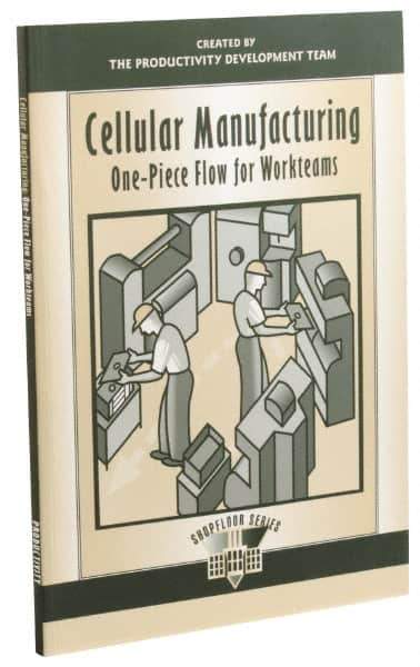 Made in USA - Cellular Manufacturing: One-Piece Flow for Workteams Publication, 1st Edition - by The Productivity Press Development Team, 1999 - USA Tool & Supply