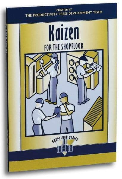 Made in USA - Kaizen for the Shopfloor Publication, 1st Edition - by The Productivity Press Development Team, 2002 - USA Tool & Supply