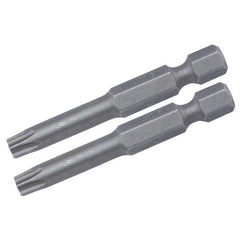Torx Align Power Bit T10 × 50mm (2 Bit Pack) - USA Tool & Supply