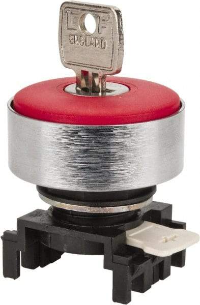 Eaton Cutler-Hammer - Pushbutton Switch Key - Red, Nonilluminated - USA Tool & Supply