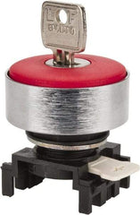 Eaton Cutler-Hammer - Pushbutton Switch Key - Red, Nonilluminated - USA Tool & Supply