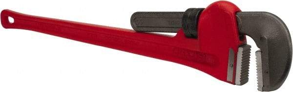Ridgid - 60" Cast Iron Straight Pipe Wrench - 8" Pipe Capacity - USA Tool & Supply