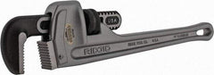 Ridgid - 14" Aluminum Straight Pipe Wrench - 2" Pipe Capacity - USA Tool & Supply