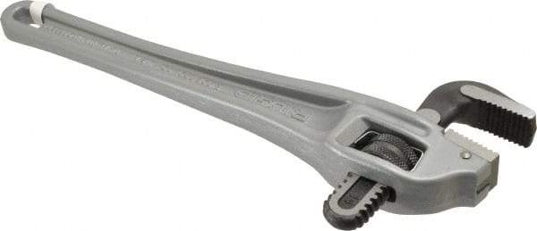 Ridgid - 14" Aluminum Offset Pipe Wrench - 2" Pipe Capacity - USA Tool & Supply
