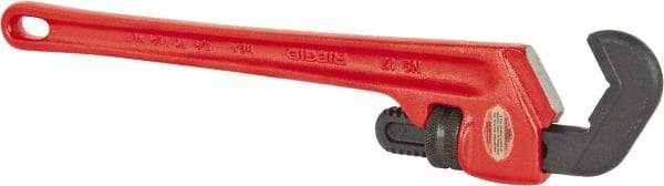 Ridgid - 14-1/2" Steel Straight Hex Pipe Wrench - 1-1/4" Pipe Capacity - USA Tool & Supply
