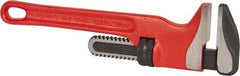 Ridgid - 12" Steel Straight Spud Pipe Wrench - 2-5/8" Pipe Capacity - USA Tool & Supply