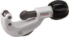 Ridgid - 1/8" to 1-1/8" Pipe Capacity, Tube Cutter - Cuts Copper, Brass, Aluminum - USA Tool & Supply