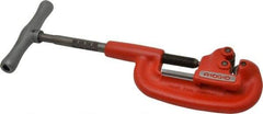 Ridgid - 1/8" to 2" Pipe Capacity, Wide Roll Pipe Cutter - Cuts Steel - USA Tool & Supply