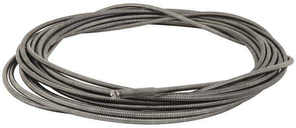 Ridgid - 3/8" x 75' Drain Cleaning Machine Cable - Inner Core, 3/4" to 4" Pipe, Use with Models K375 & K3800 - USA Tool & Supply