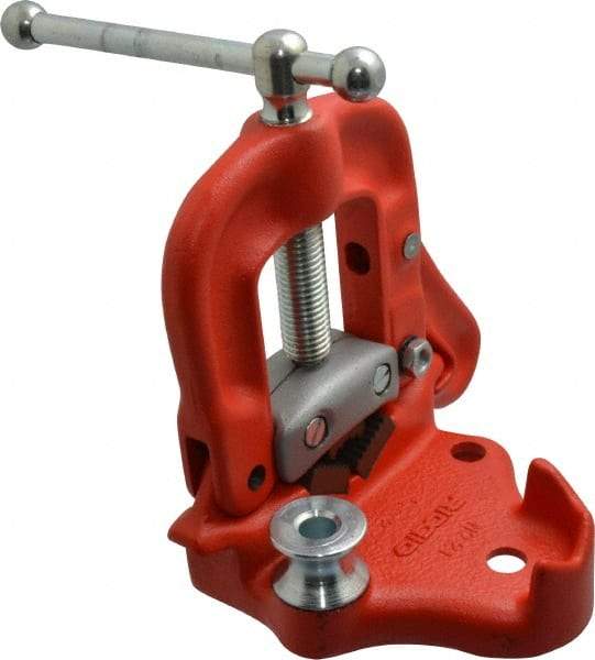 Ridgid - 1/8" to 2" Pipe Capacity, Bench Yoke Vise - USA Tool & Supply