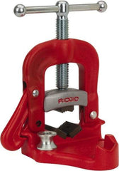 Ridgid - 1/8" to 3" Pipe Capacity, Bench Yoke Vise - USA Tool & Supply