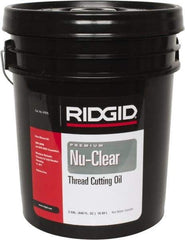 Ridgid - Nu Clear Cutting Oil - 5 Gallon Bucket - USA Tool & Supply