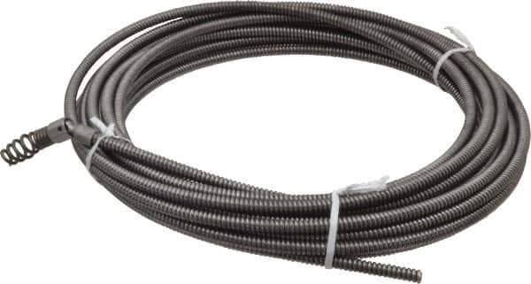 Ridgid - 5/16" x 35' Drain Cleaning Machine Cable - Inner Core Drophead, 3/4" to 1-1/2" Pipe, Use with Models K39, K40 & K50 - USA Tool & Supply