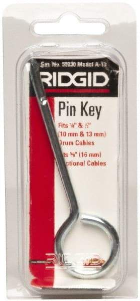 Ridgid - Drain Cleaning Machine Coupling Pin - For Use with Models K39, K50, K375 & K3800 - USA Tool & Supply