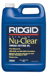 Ridgid - Nu Clear Cutting Oil - 1 Gallon Jug - USA Tool & Supply