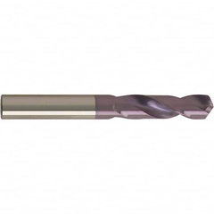 Guhring - 0.3543" 118° Spiral Flute Solid Carbide Screw Machine Drill Bit - USA Tool & Supply