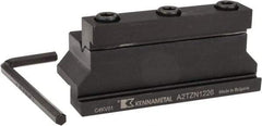 Kennametal - Tool Block Style A2TZN, 26mm Blade Height, 86mm OAL, 1.65"& OAH, Indexable Cutoff Blade Tool Block - 3/4" Shank Height, 3/4" Shank Width, Reversible, Series A2 Cut-Off - USA Tool & Supply