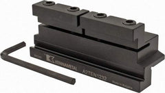 Kennametal - Tool Block Style A2TEN, 32mm Blade Height, 110mm OAL, 48mm OAH, Indexable Cutoff Blade Tool Block - 3/4" Shank Height, 3/4" Shank Width, Reversible, Series A2 Cut-Off - USA Tool & Supply