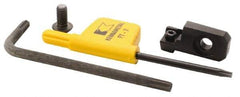 Kennametal - Series Romicron, Right Hand Cut, 45.5mm Min Bore Diam, Boring Cartridge - 8.2mm Back of Bar to Cutting Edge, CP... Insert, 23.7mm OAL, 0° Lead Angle - USA Tool & Supply