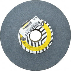 Tru-Maxx - 120 Grit Aluminum Oxide Bench & Pedestal Grinding Wheel - 6" Diam x 1" Hole x 3/4" Thick, 5410 Max RPM, O Hardness, Fine Grade , Vitrified Bond - USA Tool & Supply