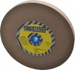 Tru-Maxx - 120 Grit Aluminum Oxide Bench & Pedestal Grinding Wheel - 10" Diam x 1-1/4" Hole x 1" Thick, 3250 Max RPM, P Hardness, Fine Grade , Vitrified Bond - USA Tool & Supply