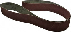 Tru-Maxx - 3" Wide x 90" OAL, 60 Grit, Aluminum Oxide Abrasive Belt - Aluminum Oxide, Medium, Coated, X Weighted Cloth Backing, Series VAC228 - USA Tool & Supply