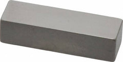 Mitutoyo - 0.3" Rectangular Steel Gage Block - Accuracy Grade 0, Includes Certificate of Inspection - USA Tool & Supply