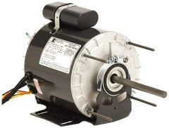 US Motors - 1/6 hp, TEAO Enclosure, Auto Thermal Protection, 1,075 RPM, 115 Volt, 60 Hz, Single Phase Permanent Split Capacitor (PSC) Motor - Size 48YZ Frame, Stud Mount, 1 Speed, Ball Bearings, 2.6 Full Load Amps, B Class Insulation, CCW Lead End - USA Tool & Supply