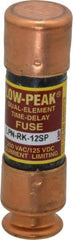 Cooper Bussmann - 125 VDC, 250 VAC, 12 Amp, Time Delay General Purpose Fuse - Fuse Holder Mount, 50.8mm OAL, 100 at DC, 300 at AC (RMS) kA Rating, 9/16" Diam - USA Tool & Supply
