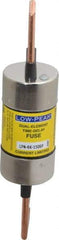 Cooper Bussmann - 250 VAC/VDC, 150 Amp, Time Delay General Purpose Fuse - Bolt-on Mount, 7-1/8" OAL, 100 at DC, 300 at AC (RMS) kA Rating, 1-9/16" Diam - USA Tool & Supply