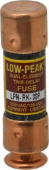 Cooper Bussmann - 125 VDC, 250 VAC, 3 Amp, Time Delay General Purpose Fuse - Fuse Holder Mount, 50.8mm OAL, 100 at DC, 300 at AC (RMS) kA Rating, 9/16" Diam - USA Tool & Supply